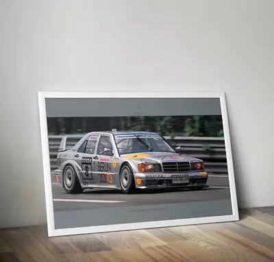 DEUTSCHE TOURENWAGEN MASTERS 1992 POSTER Mercedes Benz Amg • $19