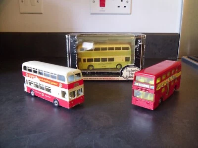 £7 • Buy Three Atlantean Buses: EFE, Dinky And Matchbox