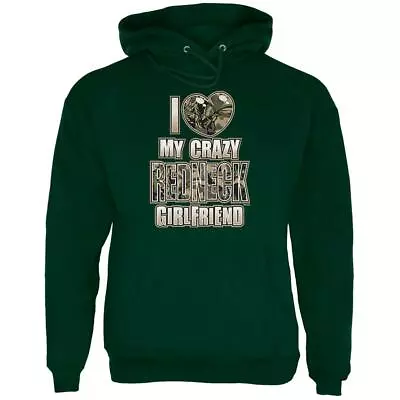 I Love My Crazy Redneck Girlfriend Mens Hoodie • $36.95