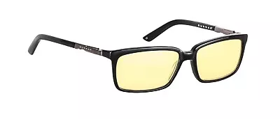 NEW Gunnar HAU-00101-N-A Haus Onyx Frame Computer Eyewear Glasses W/ Amber Lens • $99.99