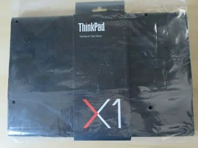 £27.90 • Buy Genuine Lenovo ThinkPad X1 Tablet Sleeve - Black, Faux Leather, 4X40M57117