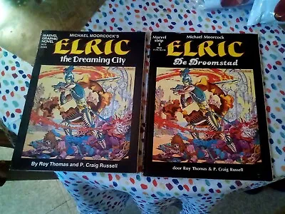 Marvel Graphic Novel  Michael Moorcock's Elric The Dreaming City By Roy Thomas • $8