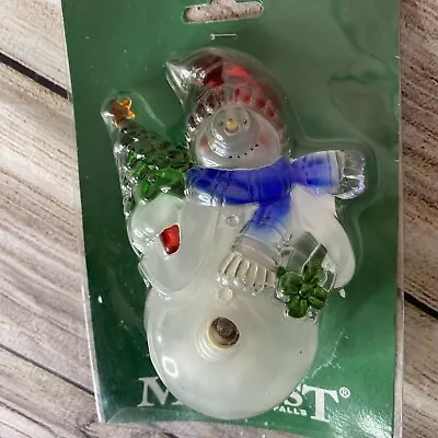 Midwest Of Cannon Falls Snowman Night Light Plug-in NOS • $9.99