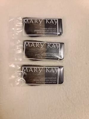 NEW IN PKG LOT OF 3 Mary Kay Compact Cheek Brushes • $8.89