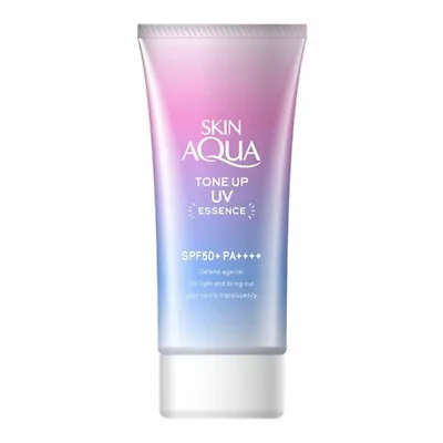 [ROHTO MENTHOLATUM] Skin Aqua LAVENDER Tone Up UV Essence Sunscreen 80g NEW • $20.69