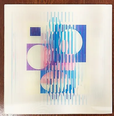 Yaacov Agam Original Untitled Hand Signed Lenticular Limited Edition Of 99 • $1650