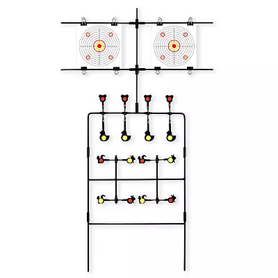 Highwild Multi-Shot Air Gun Pellet BB Gun Target With Adjustable Paper Stand • $25.99