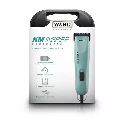 Wahl 2 Speed Brushless Motor KM Inspire Clipper W/Metal Guide Comb Attachment X4 • $397.99