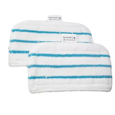 Reusable Microfibre Rectangular Pads For Beldray BEL01097 Steam Cleaner (2pcs) • $28.03