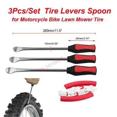 Sumnacon Tire Levers Spoon Set Heavy Duty Motorcycle Bike Car Tire Irons Tool • $19.85