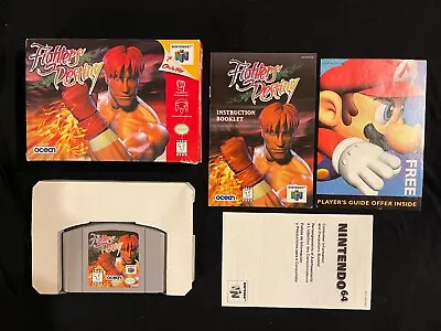 Fighters Destiny (Nintendo 64 1997) Box Manual Complete CIB N64 • $64.64