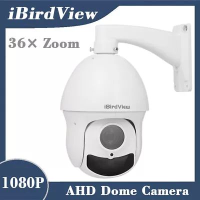 150M IR Sony 307 36X 1080P AHD Zoom PTZ Outdoor Dome Camera Support CVI/TVI/CVBS • £139.88