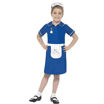 Girls Nurse Medical Fancy Dress Costume Halloween World Book Week Professional • £14.32