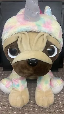 Love Pugsley Large Unicorn Dog Pug Soft Toy Stuffed Animal Teddy Plush 18  45cm • £24.20