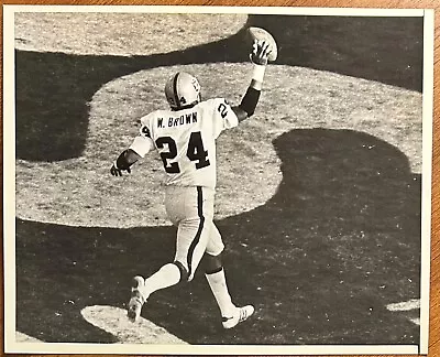 1977 Photo Type II-Oakland Raiders Willie Brown 75 Yard INT In Super Bowl XI • $24.99