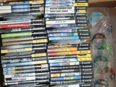 Nintendo Gamecube Lot You Pick Choose Buy 3 Get 1 50% Off Games Play Tested • $500