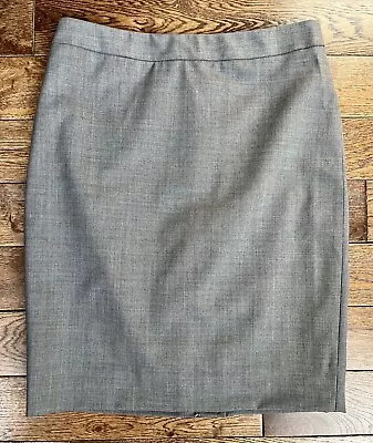 J Crew No 2 Gray Pencil Skirt 0 • $14.99