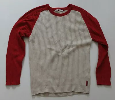 S.Oliver Pullover L Top Grey/Red • $40.48