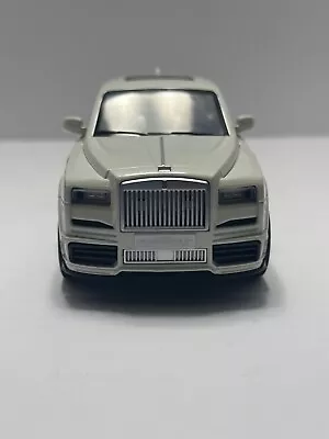 1:24 Rolls Royce Cullinan Mansory Diecast With LED HEADLIGHT AND TAILLIGHT WHITE • $35