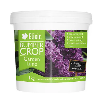 Bumper Crop Garden Lime Granular Limestone 1kg To 25kg • £7.99