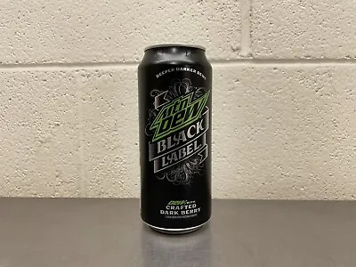 Mountain Dew Black Label - New (Full Of Liquid) • $48