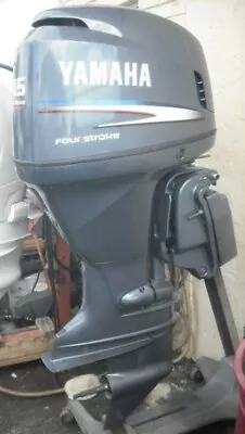 Yamaha F 115 Outboard 4 Stroke Motor 25  Shaft LH COUNTER Engine 850 Hour Ready • $5745.25