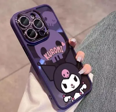 Cute Kuromi Phone Case Skin For IPhone XS XR 11 12 13 14 15 Pro Max Plus Cover • $16.49
