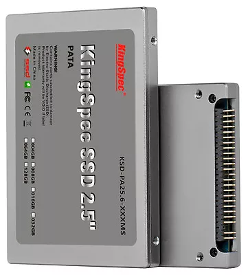£59.70 • Buy 64GB KingSpec 2.5-inch PATA/IDE SSD Solid State Disk MLC Flash SM2236 Controller