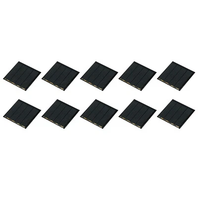 Mini Solar Panel Cell 2V 110mA 0.22W 44mm X 44mm For DIY Project Pack Of 10 • $26.87