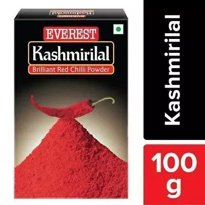 £8.81 • Buy Everest Kashmiri Lal Red Chilli Powder  - 100 Gram