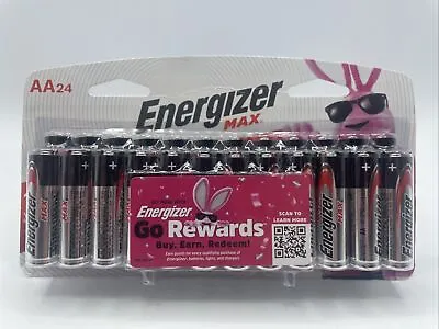 ENERGIZER MAX AA BATTERIES 24 Count (Exp 12/2032) - Brand New • $15.99