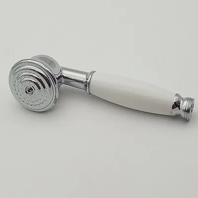 £11.87 • Buy Polished Chrome Telephone Hand Held Shower Head Bathroom Hand Showerhead Spary