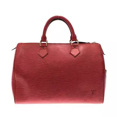 Auth LOUIS VUITTON Speedy 30 M43007 Castilian Red Epi VI1923 Handbag • $438