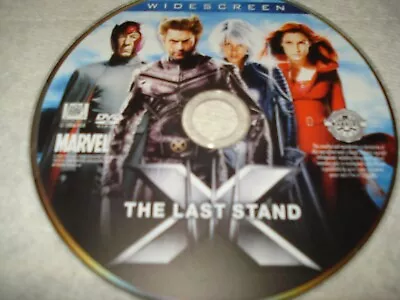 X-men 3 The Last Stand Wdscrn Dvd Disc Only Cleaned Tested Freeship No Tracking  • $2.34