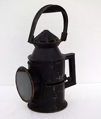 Indian Railway Collectible Rare Railroad Switch Signal Oil Lantern Train Lamp A1 • $256.27