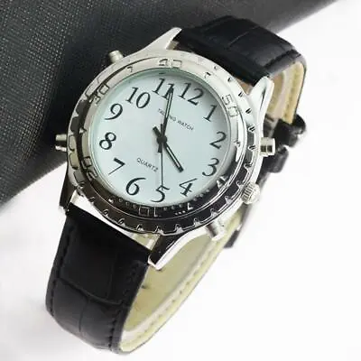 English Speaking Talking Watch For Blind Person Visually Impaired Elderly Peo HJ • £15.95