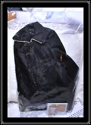 1/3 BJD Volks Super Dollfie SD13B SDGrB Boys Black Coat Zippered High Neck • $34.36