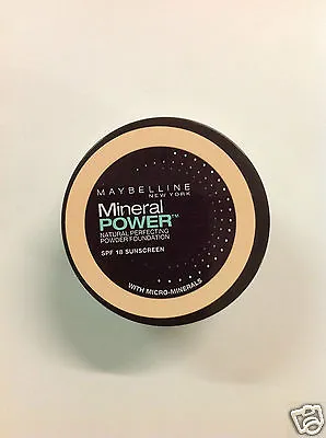 TRAVEL SIZE Maybelline Mineral Power Foundation Loose Powder / CLASSIC IVORY • £15.80