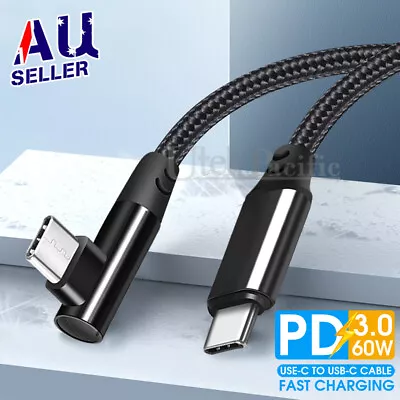 $8.50 • Buy 2X USB-C To Type-C Fast Charge Data Cable M-M Samsung Google OPPO Macbook IPad