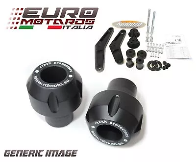 Kawasaki ZZR 1400 ZX14 2006-2011 RD Moto Crash Frame Sliders Black K14-PH01-K • £108.11