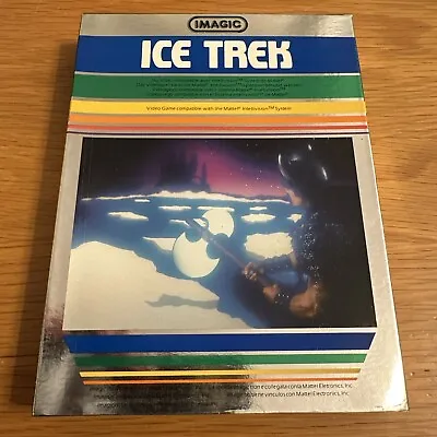 Intellivision Ice Trek Boxed Inc Manual & 2 Overlays VGC • £28.99