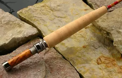 Graywolf 6'0  4/5wt 1 Piece Bamboo Fly Rod - Leonard 604  - Hollow Built - NEW • $489.99