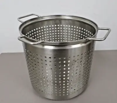 3 Gallon Stainless Steel Steam Kettle Cooking Basket 10  Diameter X 9-3/4 Height • $245.95