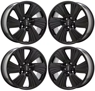 EXCHANGE 22  Lincoln Navigator Gloss Black Wheels Rims Factory OEM Set 10176 • $795