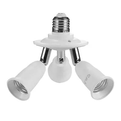 Light Socket Splitter 3 In 1 E26 To E26 Flexible Extension For LED Bulbs 360 • $21.33