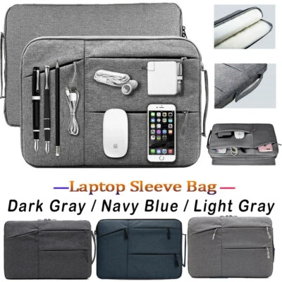 £10.99 • Buy Laptop Sleeve Bag Carry Case Cover Pouch For Macbook Air Pro HP 13.3 15.6 Inch