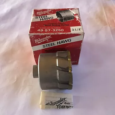 Milwaukee 49-57-3250 3-1/4  Threaded Steel Hawg Cutter • $395