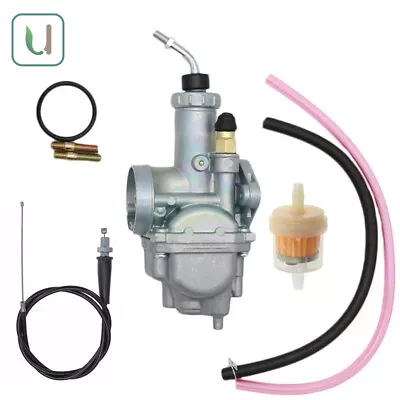 Fits Yamaha Tri Moto 225 YTM225 YTM225DX Carb Carburetor W/ Throttle Cable US • $30.70