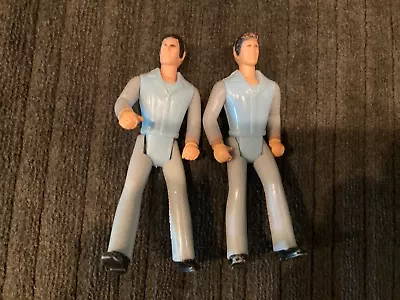 Lot Of 2 Vintage Rare Nylint BLUE OUTFIT Race Car Driver  1970'S • $8