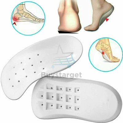£3.25 • Buy 🔥Orthotic Insoles For Arch Support Plantar Fasciitis Flat Feet Back Heel Pain 